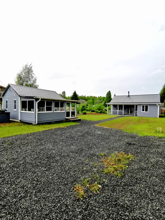 Коттедж Скандинавия - дом на берегу Онежского озера в 25 километрах от Петрозаводска — Деревянное