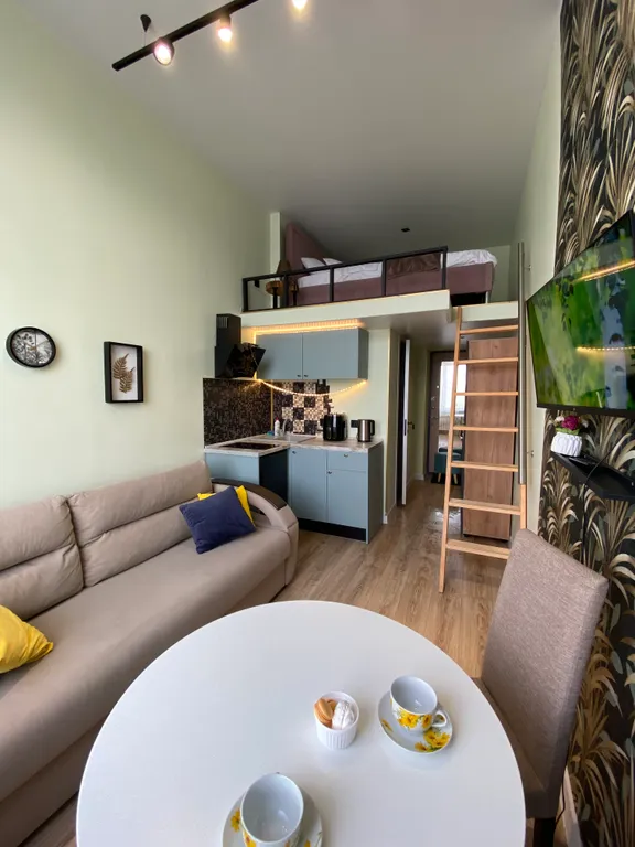 Квартира Квартира Двухуровневая студия — Москва