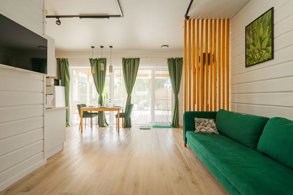 Уютный дом с баней