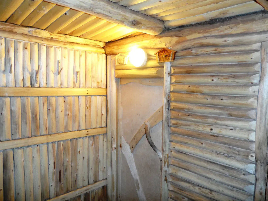 Уютный дом с камином на байкале