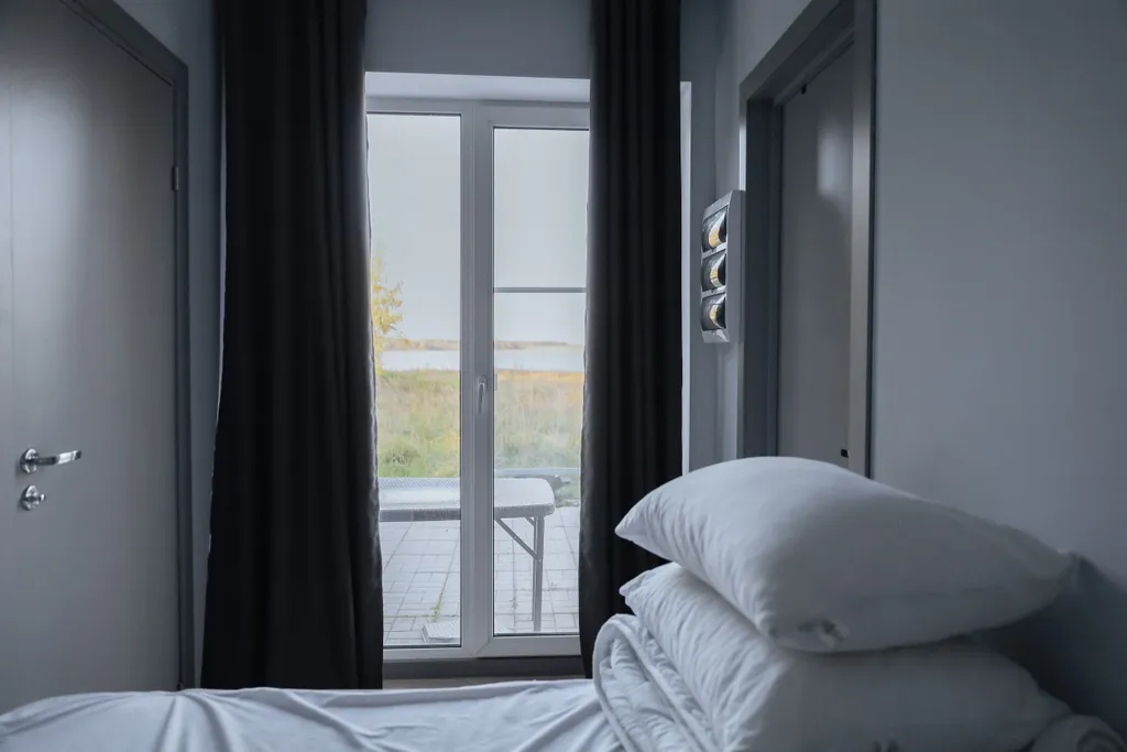 Уникальное панорамное шале с баней прямо на берегу водохранилища