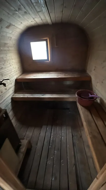 Глемпинг с баней и бассейном