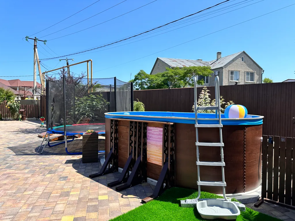 Двухкомнатный семейный в домовладении Кубанское лето