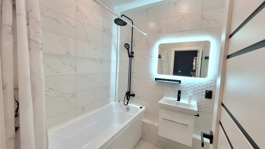 Квартира с дизайнерским ремонтом