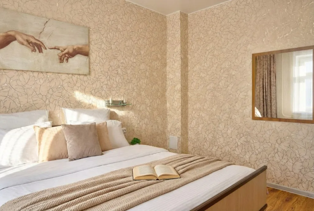 Просторные евродвухкомнатные апартаменты у Кафедрального собора