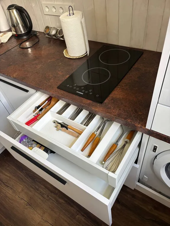 Эксклюзивная двухуровневая 1-комн. квартира с дизайнерским ремонтом