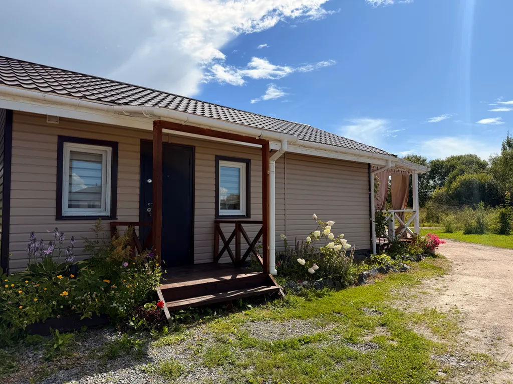 Уютный гостевой домик с террасой