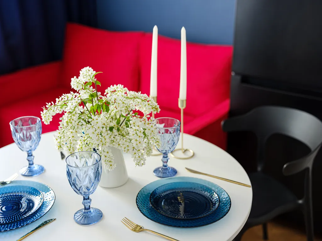 Дизайнерская квартира Блюз в Зеленогорске