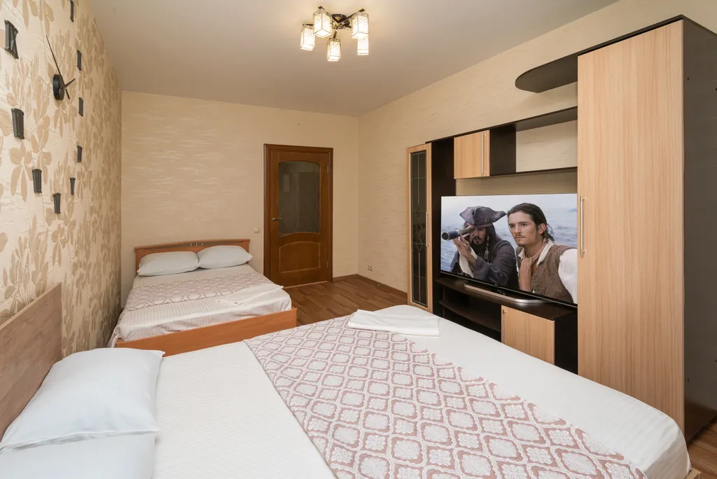 Просторная однокомнатная квартира в центре в современном элитном доме