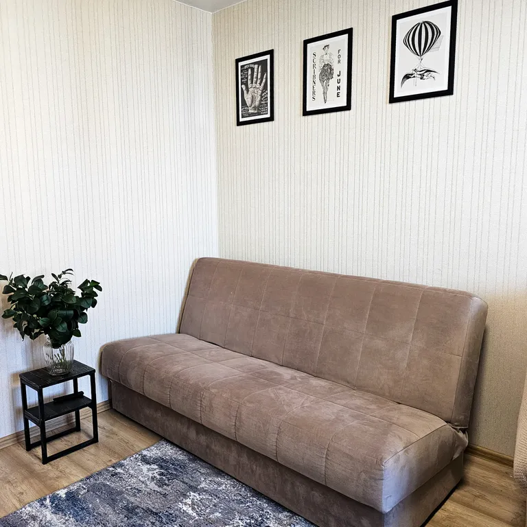 Квартира с балконом и 5-ю раздельными спальными местами. Кофемашина