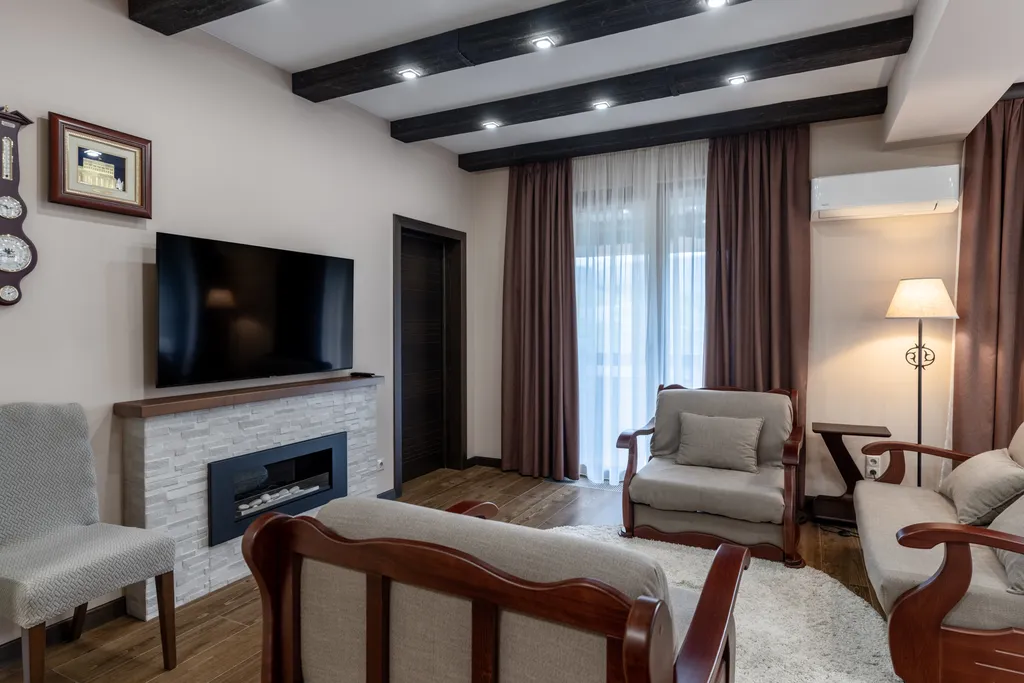 Семейные апартаменты с видом на горы