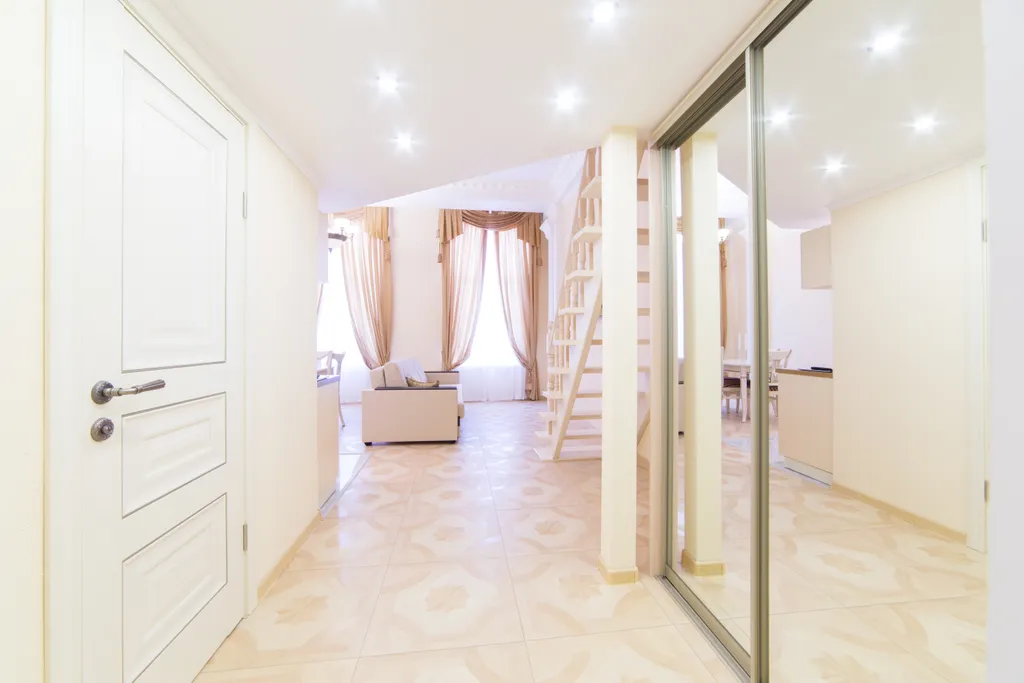 Четырёхместный апартамент со стиральной машиной