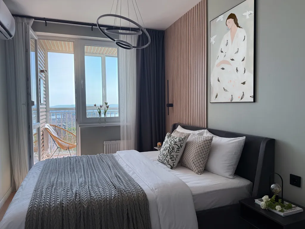 Дизайнерские апартаменты с панорамным видом на Волгу и горы