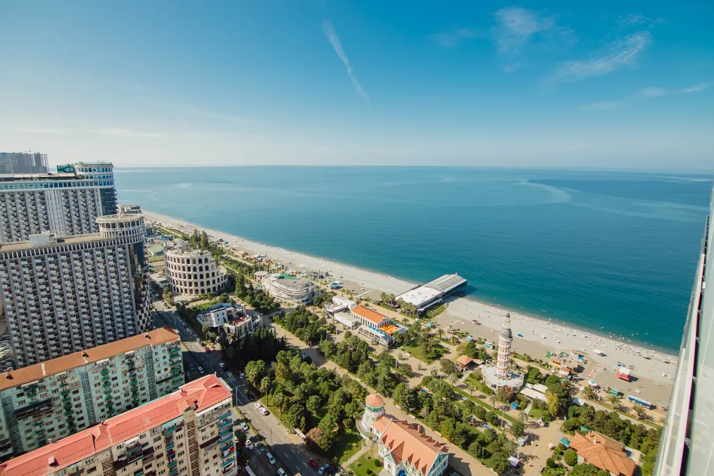 Апартаменты с видом на море на первой линии