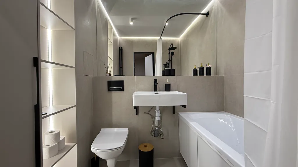 Стильная квартира с дизайнерским ремонтом