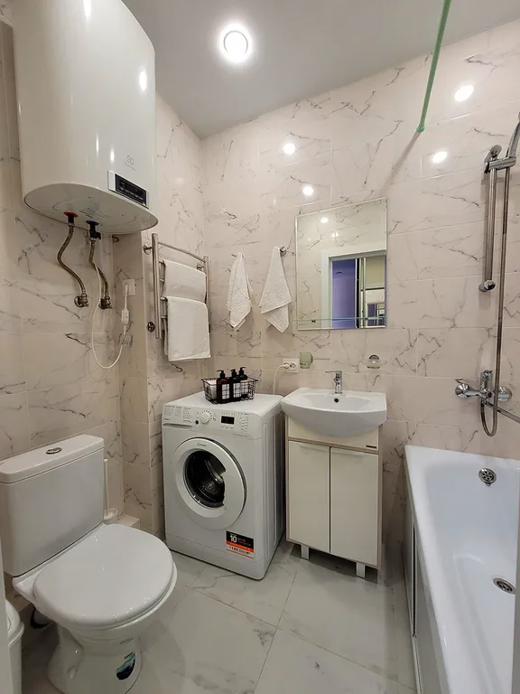 Квартира с видом и балконом