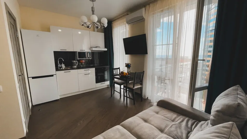 Апартаменты с балконом с видом на море