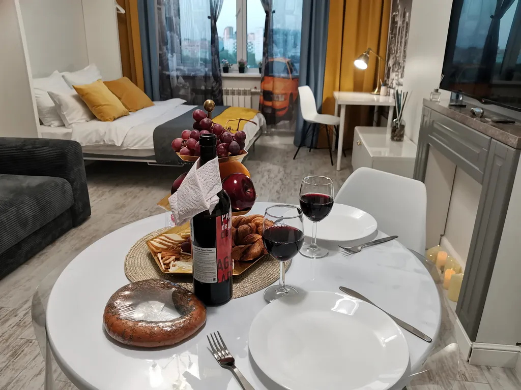 Квартира Апартаменты sky New York style — Новоивановское