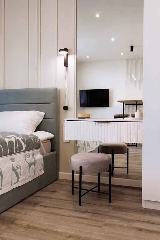 Квартира Квартира Уютная студия с дизайнерским ремонтом рядом с центром — Хабаровск