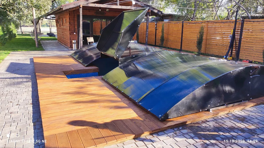 Коттедж Коттедж на берегу реки Кубань Black House Krd — Елизаветинская