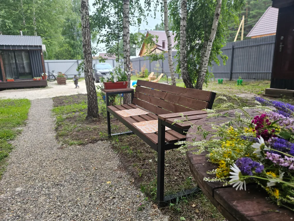 Загородный дом под соснами с сауной и чаном