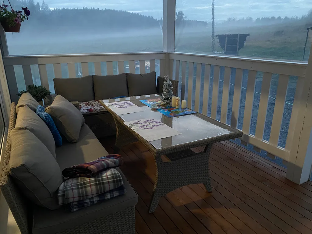 Современный дом с банным чаном "Lavanda House"  в Карелии