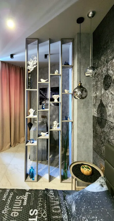 Панорамный люкс Мечта с камином и видом на Волгу и город