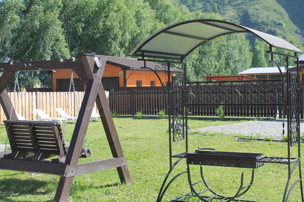 Уютный домик с двуспальной кроватью