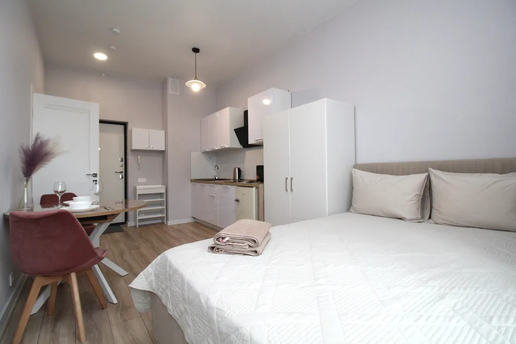 Апартамент на высоком этаже