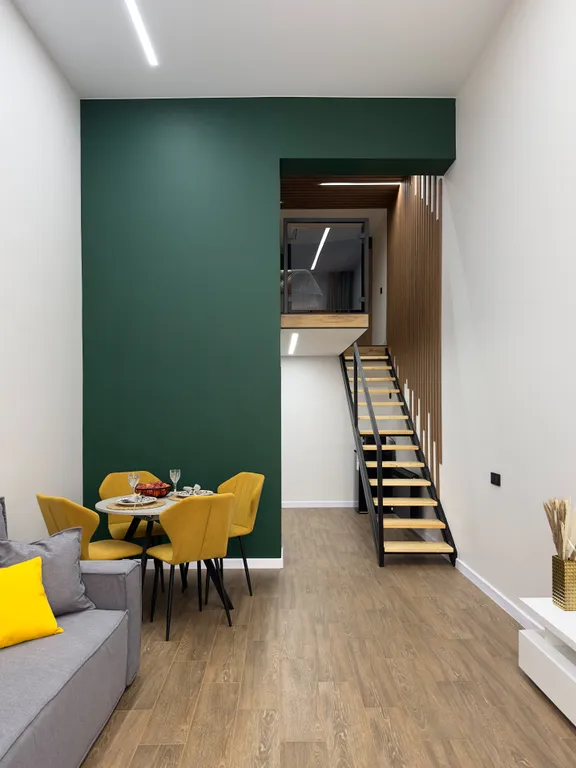 Квартира Стильная двухуровневая квартира с собственной террасой — Геленджик