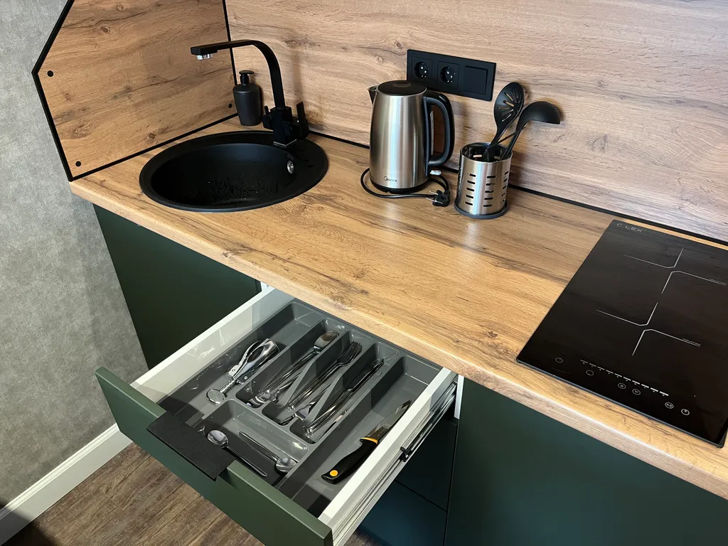 Квартира Квартира-студия с проектором в комплексе с бассейном — Ростов-на-Дону