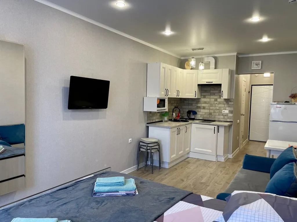 Квартира Апартаменты студия с балконом — Анапа