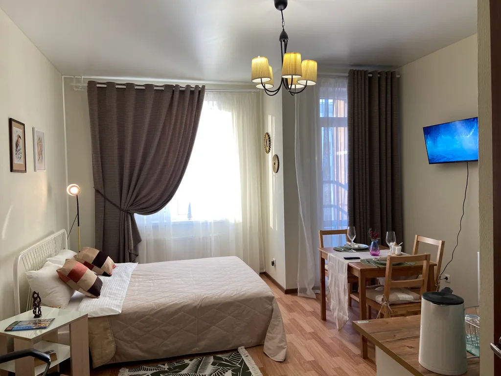 Уютная студия в Петергофе, рядом с вокзалом