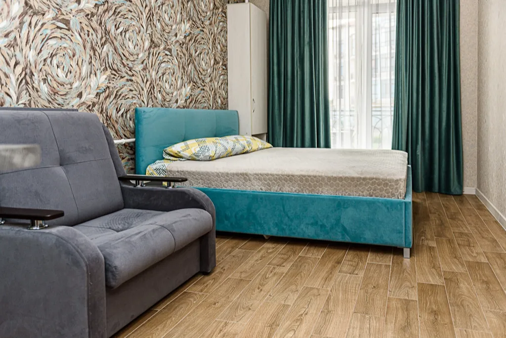 Квартира Квартира Студия с террасой и видом на море в ЖК Черноморский-2 — Геленджик