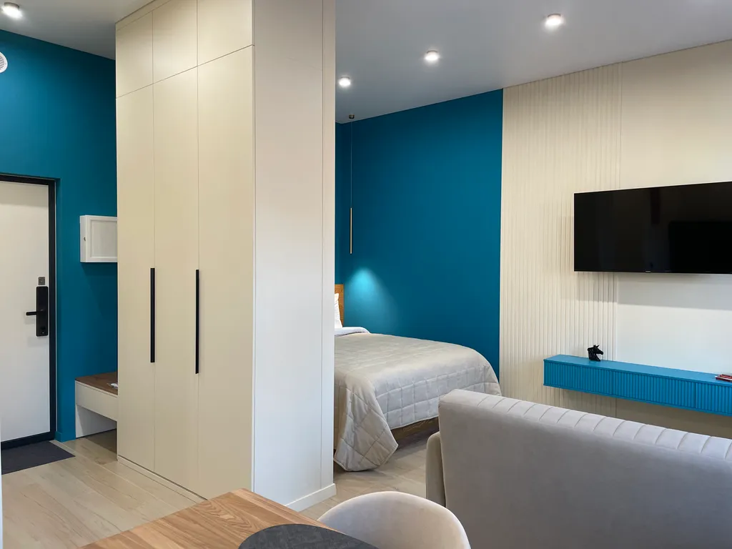 Квартира Квартира Стильная студия для четверых в двух минутах от Невского проспекта — Санкт-Петербург