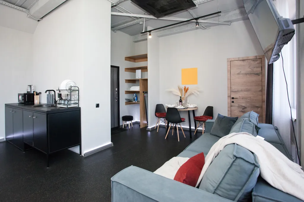 Квартира Апартаменты с панорамным окнами с видом на город — Новосибирск