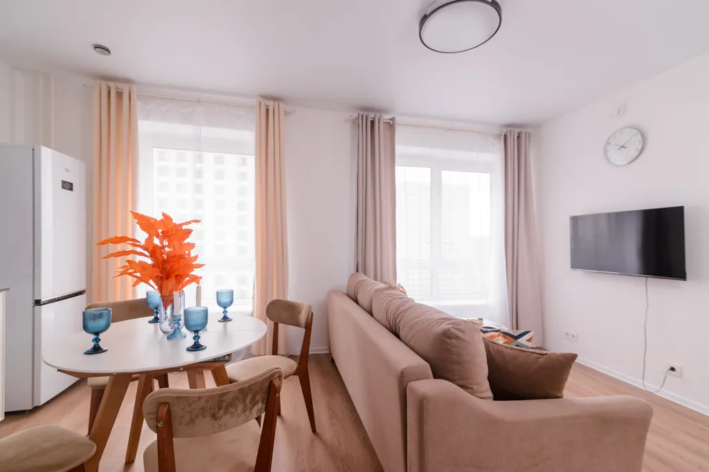 Просторная евротрешка в 5 минутах пешком от м. Котельники.