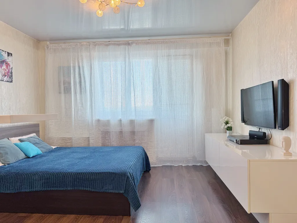 Стильная 1-комнатная квартира-студия в шаговой доступности от ЖД вокзала