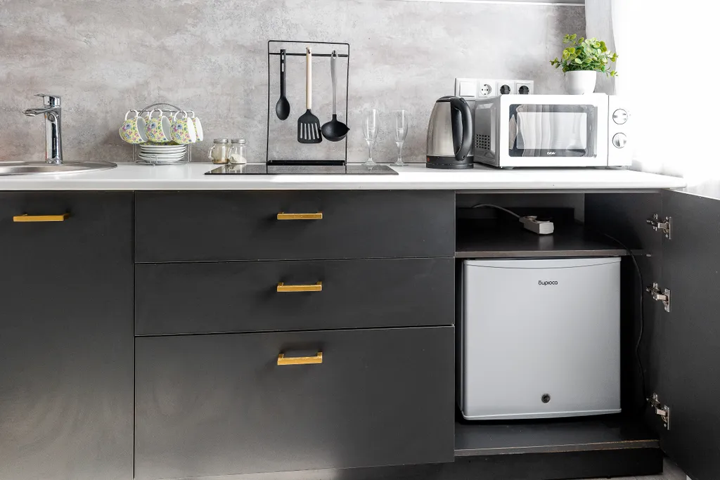 Стильная квартира студия с дизайнерским ремонтом