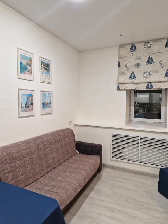 Студия с видом на город в апартаментах Меланж