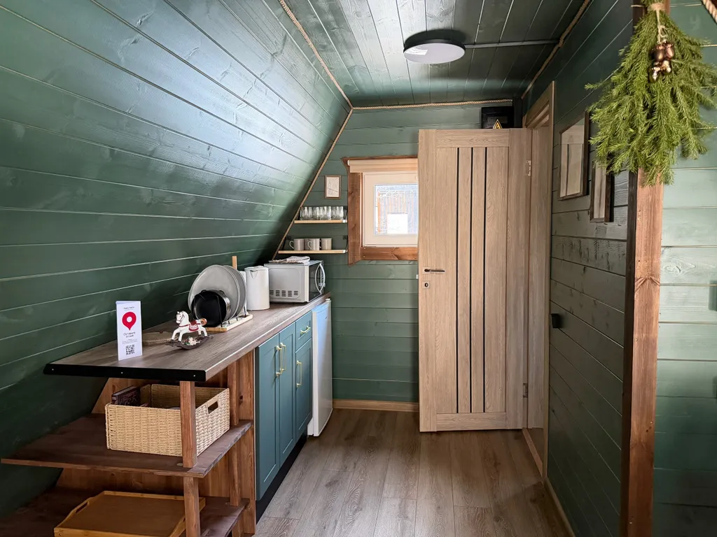 Зелёный а-фрейм