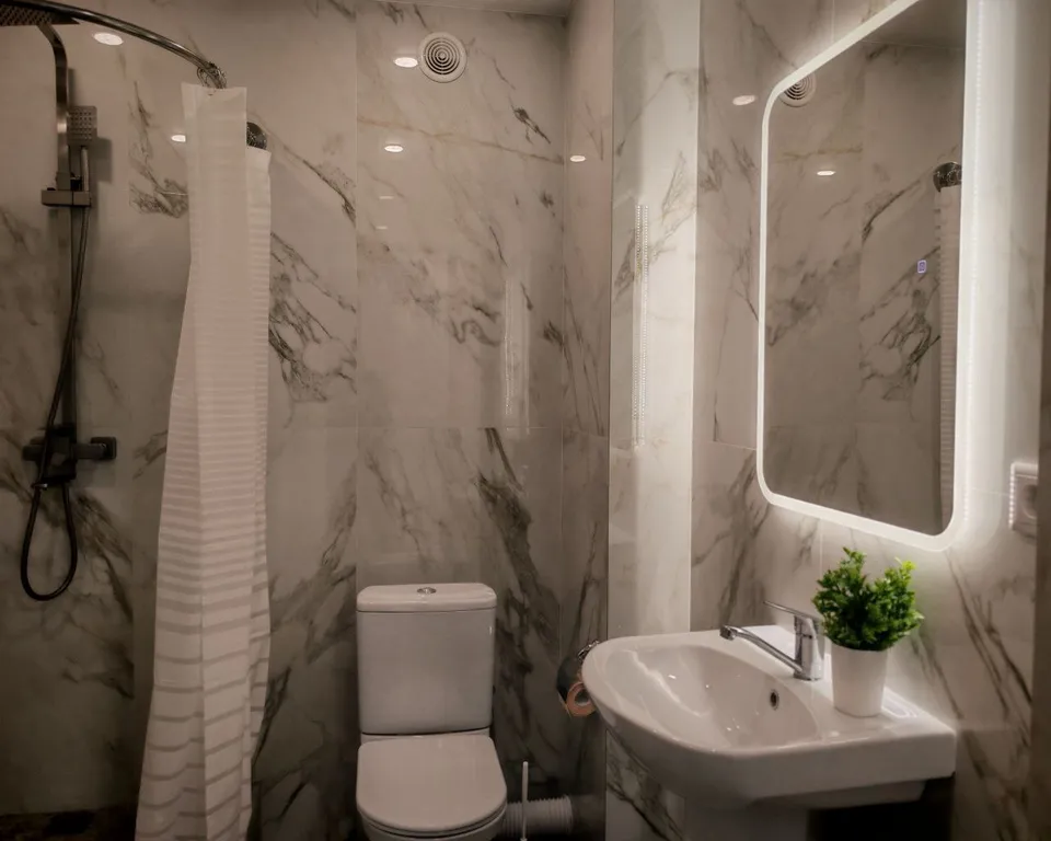 Квартира с видом на город