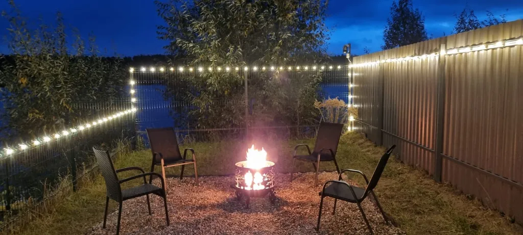 Дом Мечта на берегу на озере с собственным пляжем и сауной в доме