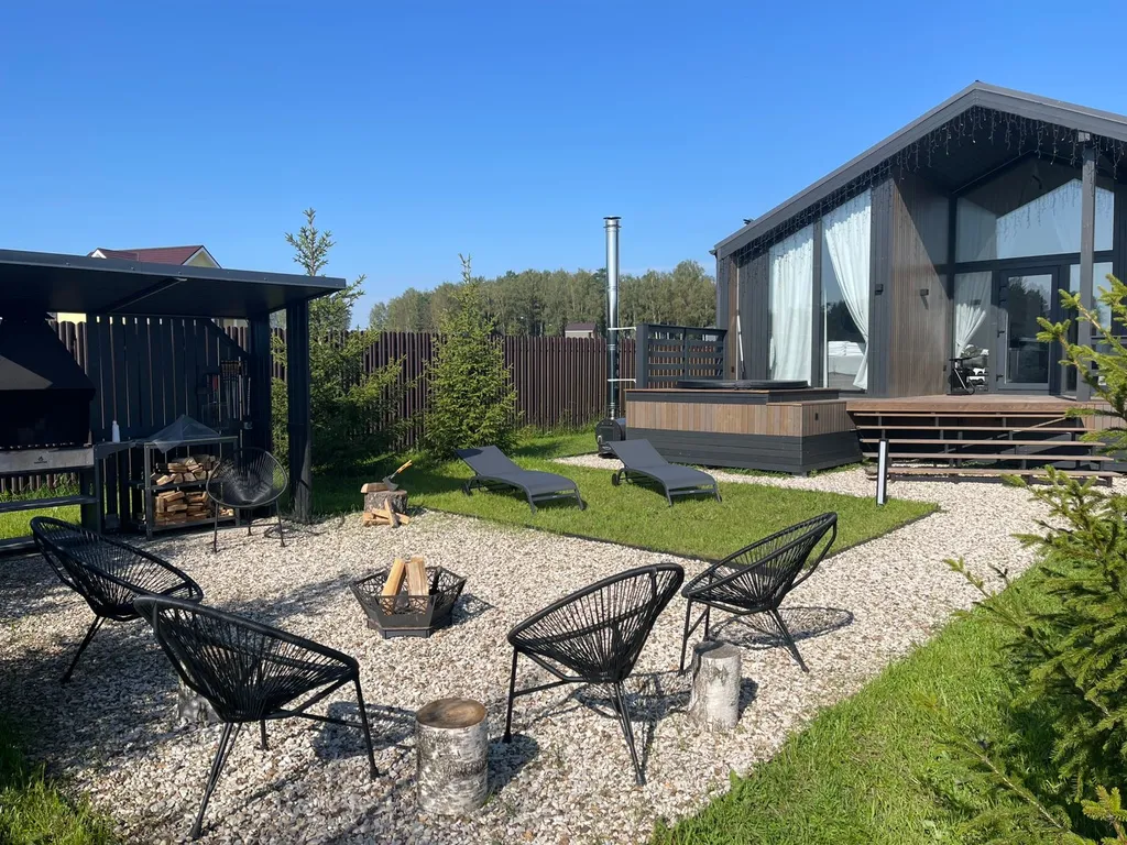 Уютный дом с сауной и чаном