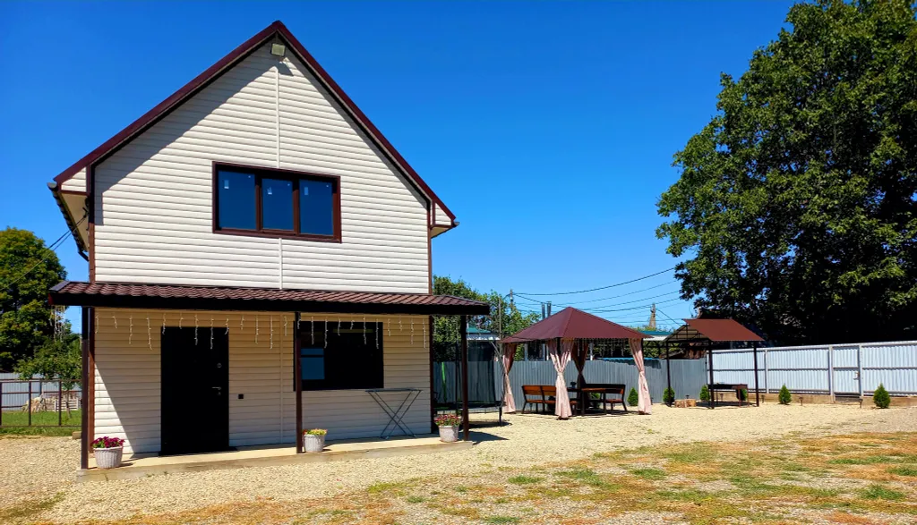 Коттедж Гуамкаюг. Дом с купелью и видом на горы — аренда посуточно в Гуамка