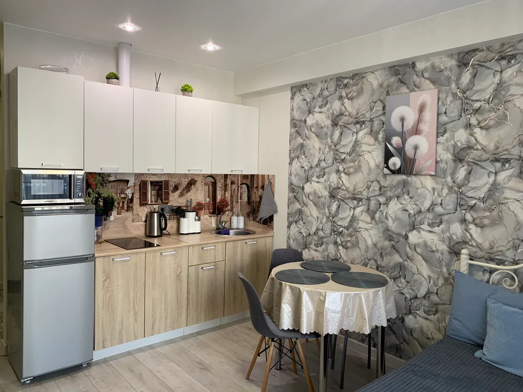 Уютная элитная студия на самом берегу Черного моря в элитном ЖК