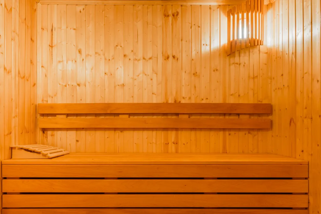 Люкс с джакузи, сауной и камином