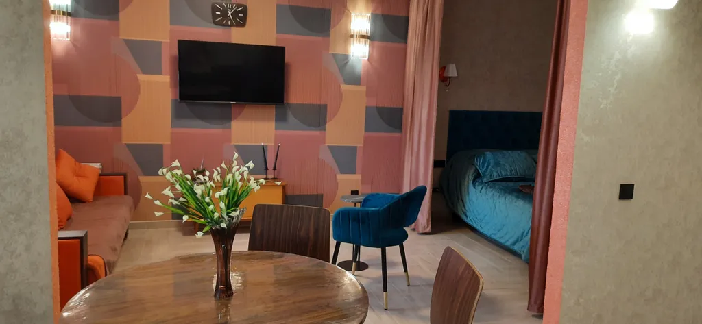 Квартира Red красный apartments квартира премиум с дизайнерским ремонтом — Мирное