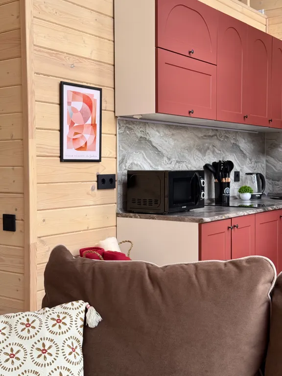 Дом с баней и чаном