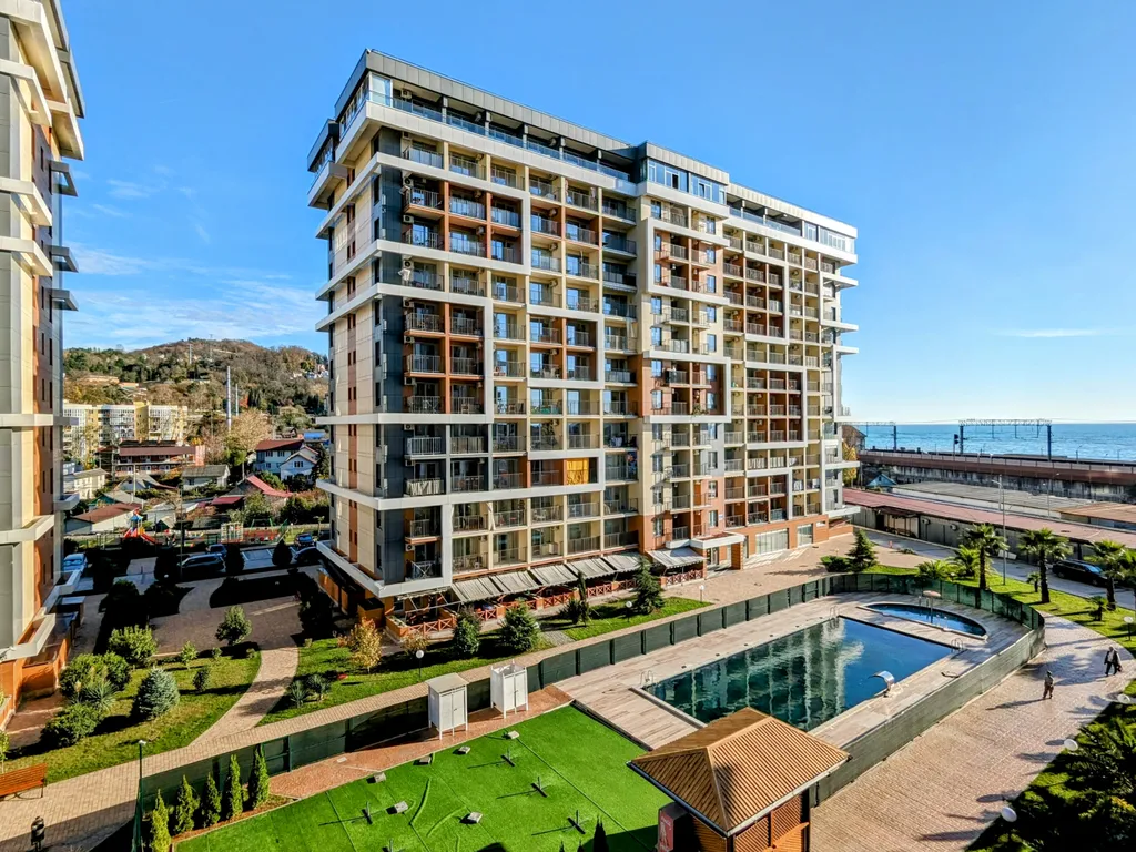 Стильная евродвушка, вид на горы, балкон